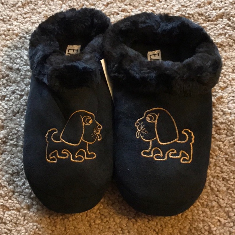 Easy USA Children’s Soft Embroidered Slippers